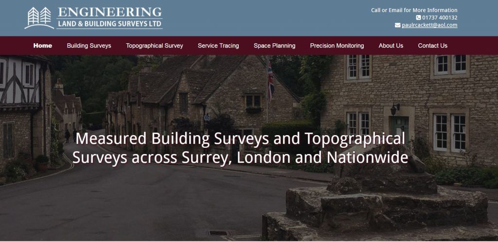 Engineering Land Building Surveys Ltd Thomson Loca!   l - company name engineering land building surveys ltd