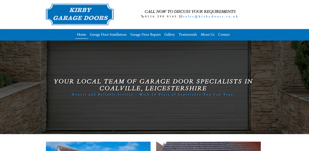 Kirby Garage Doors Thomson Local